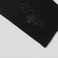 Chrome Hearts Cross Patch Sweatpants in Black