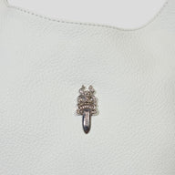 Chrome Hearts Viv Bag in White