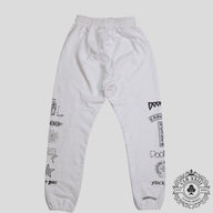 Chrome Hearts Deadly Doll Sweatpants in White