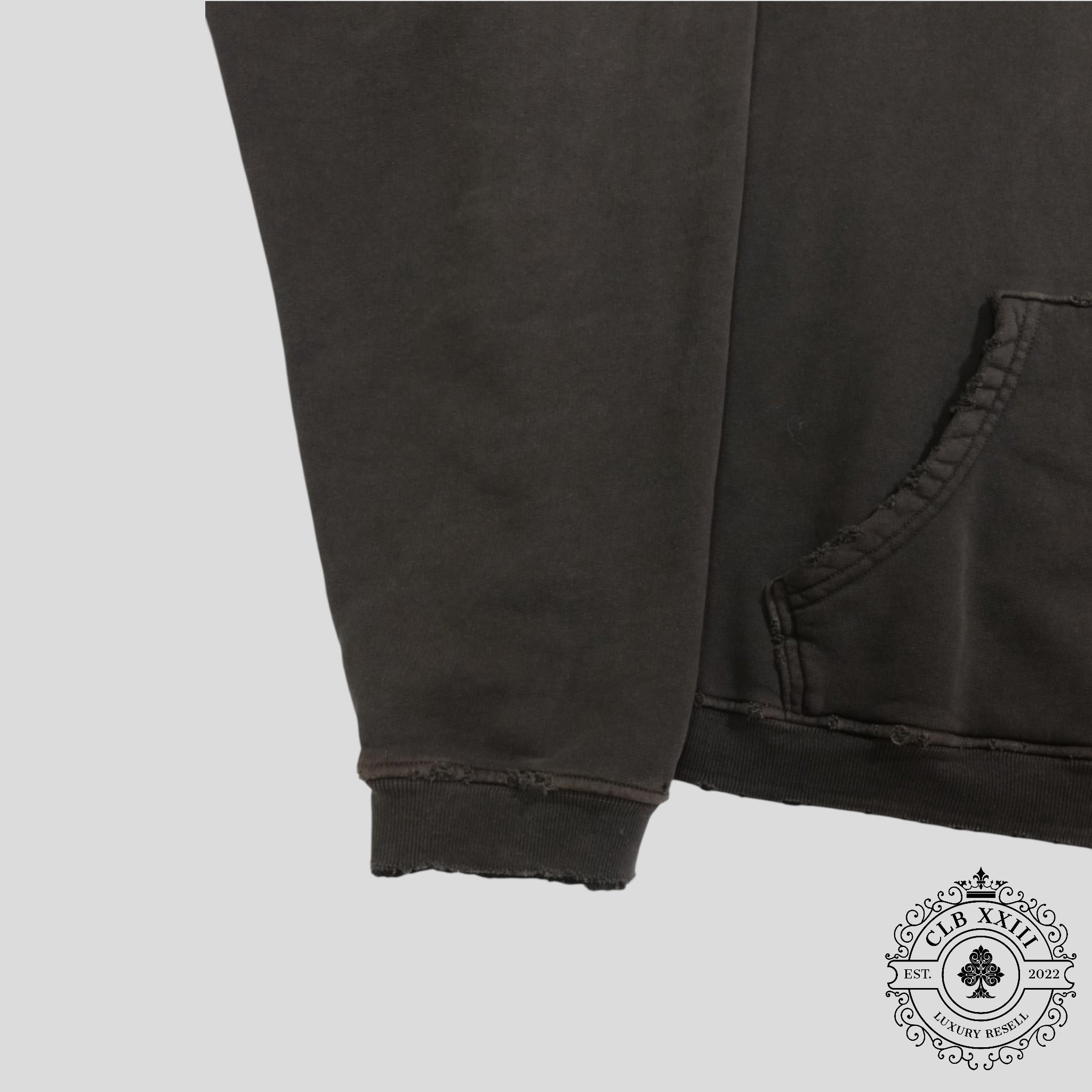 Enfants Riches Déprimés Distressed Classic Logo Hoodie