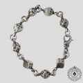 Chrome Hearts Dice and Crossball Bracelet in Silver