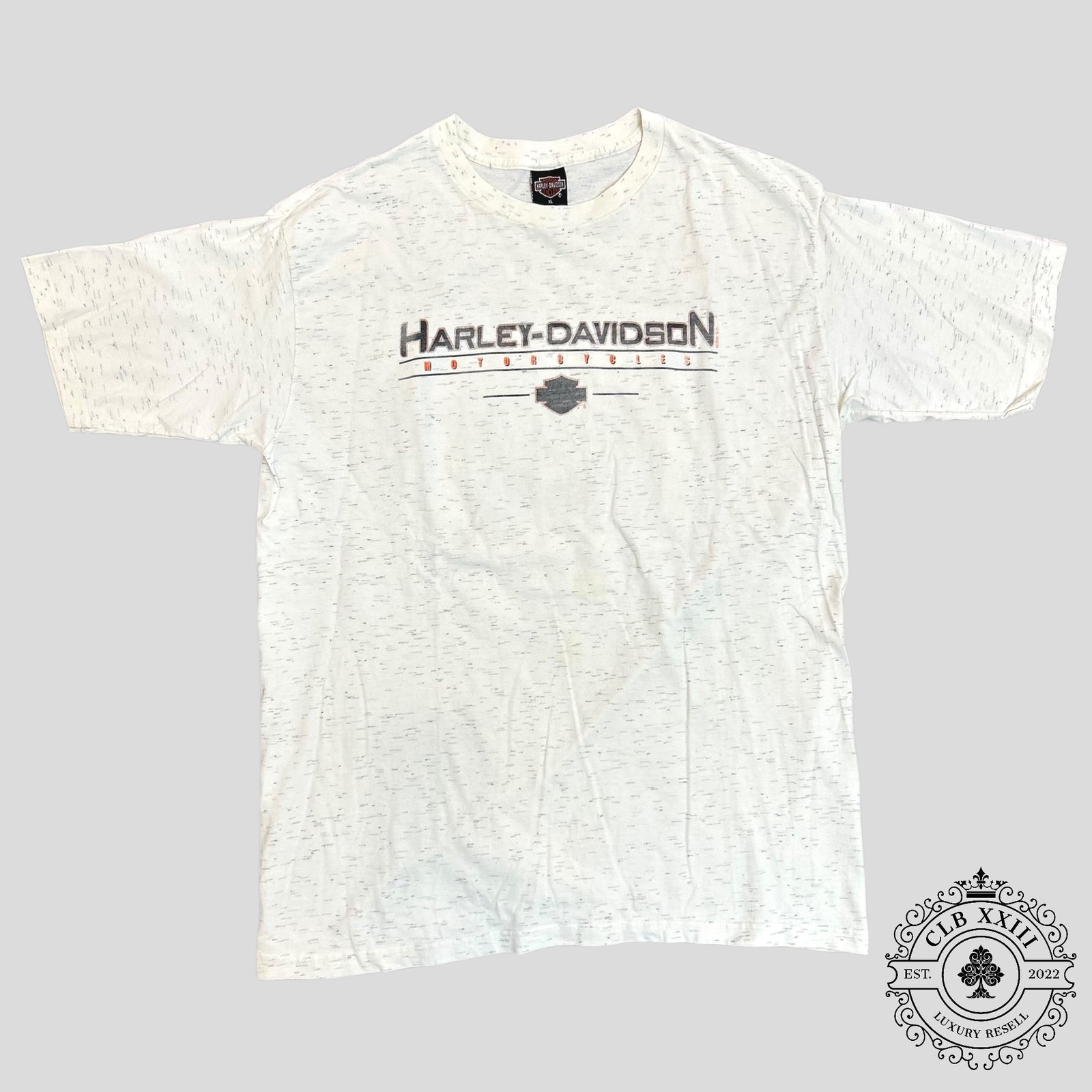 Harley Davidson Mansfield 1998 Vintage Tee in White