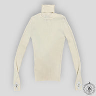 Chrome Hearts Cashmere Longsleeve Sweater in Cream