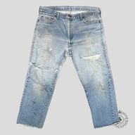 Levi Ripped Vintage Jeans in Light Wash