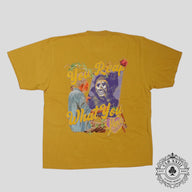 Blind Love Reap What You Love T-Shirt in Mustard