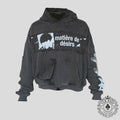 Matière De Désirs Encore Hoodie in Washed Black