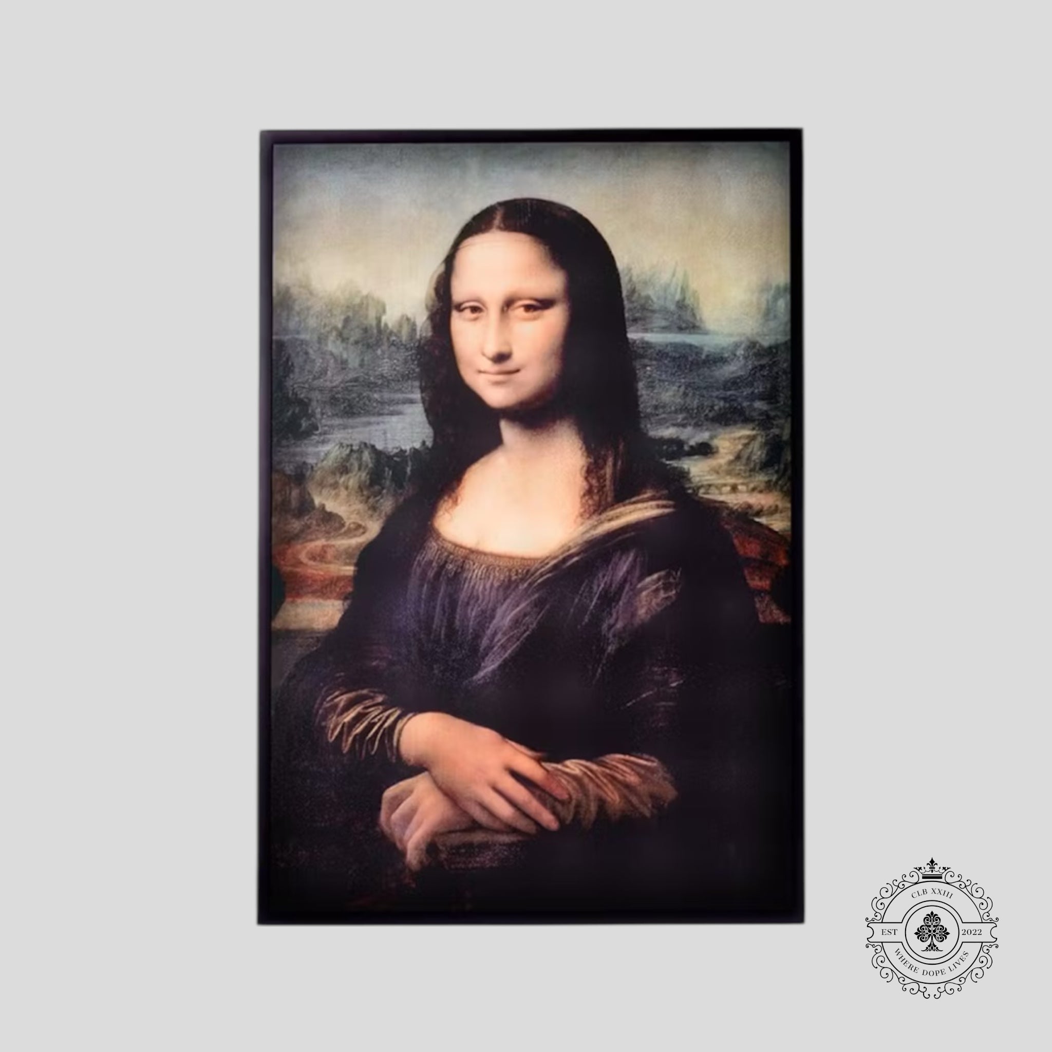 Virgil Abloh X Ikea Markerad Mona Lisa Backlit Artwork