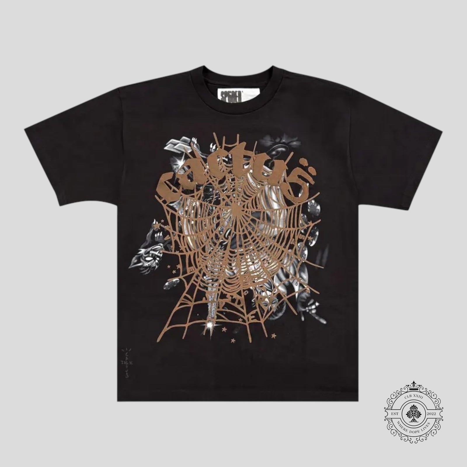 Cactus Jack X Sp5der Airbrush Tee