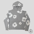 Denim Tears Cotton Wreath Hoodie in Grey - Preowned