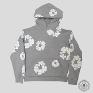 Denim Tears Cotton Wreath Hoodie in Grey - Preowned
