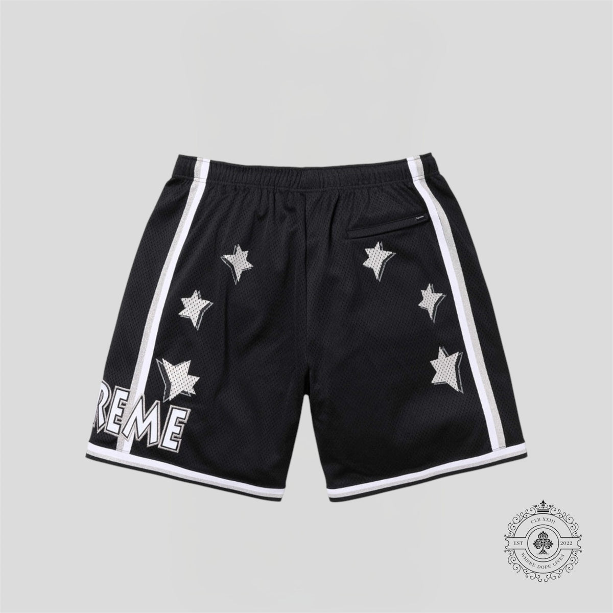 Supreme All Star Basketball Shorts in Black