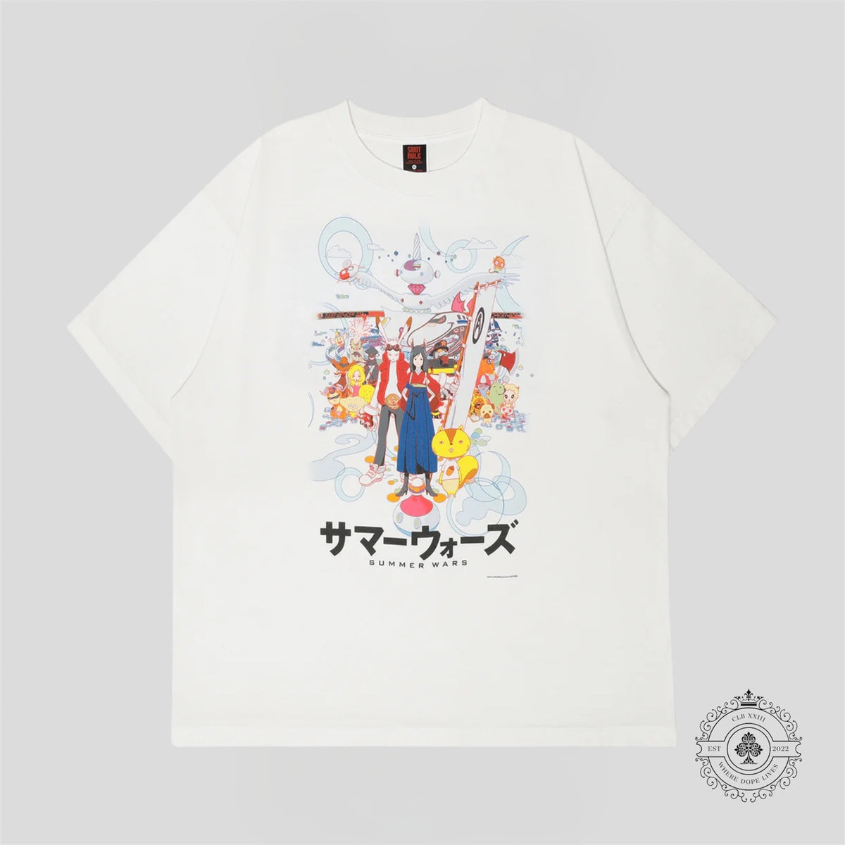 Saint Michael Summer Wars Tee in White