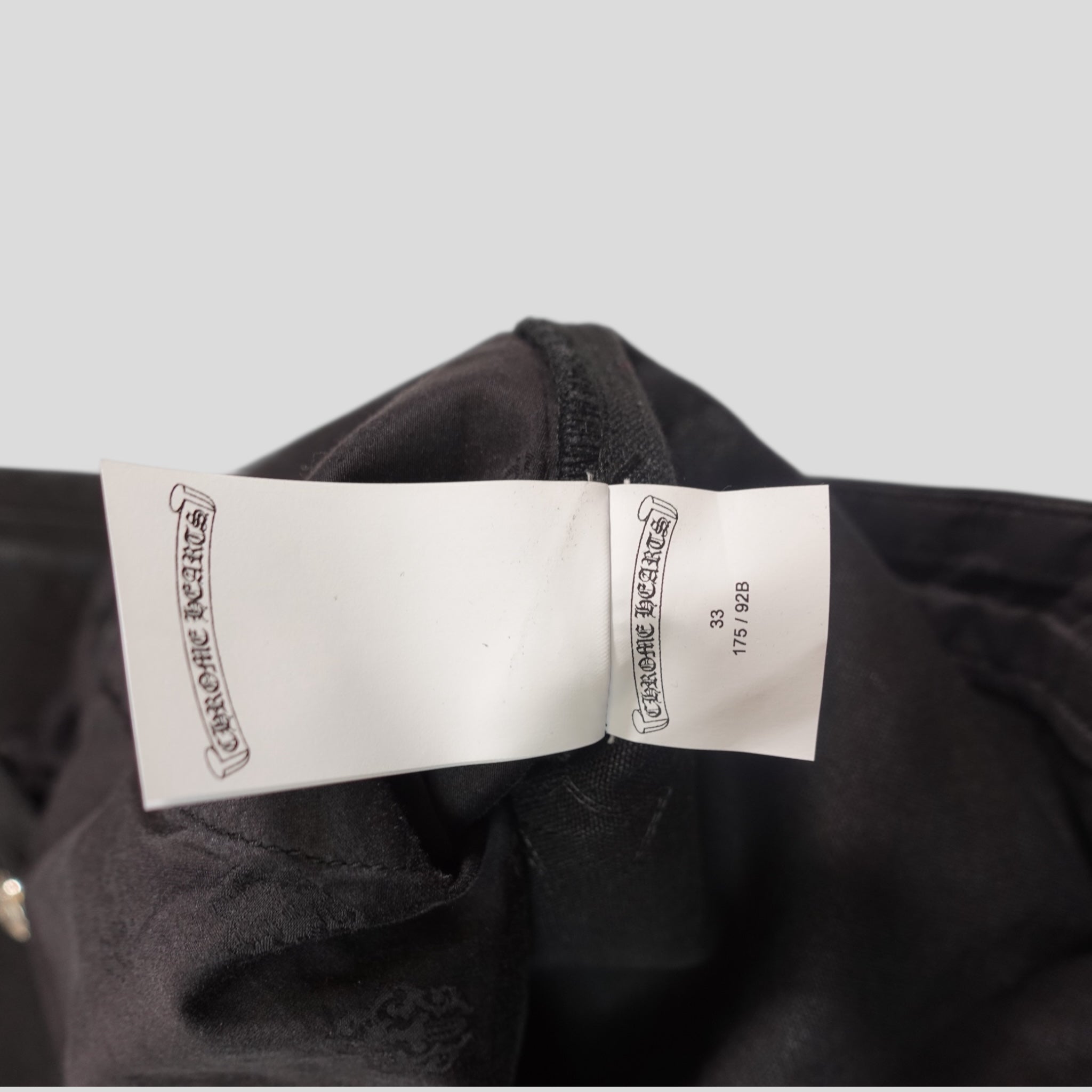 Chrome Hearts Cross Patch Carpenter Shorts in Black