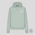 Dior CD Icon Hoodie in Mint Green
