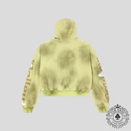Vale Forever Glitch Zip Up in Hack Green
