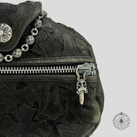 Chrome Hearts Leather Cross Patch Duffle Bag