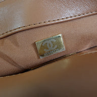 Chanel 19 Lambskin Quilted Medium Flap Bag in Brown