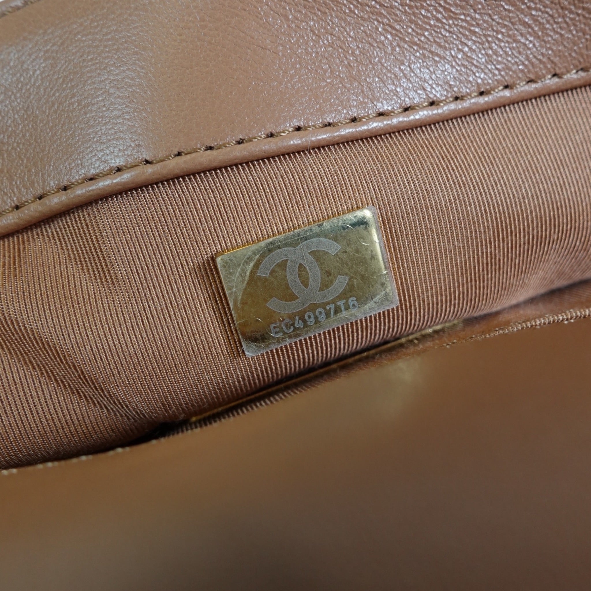 Chanel 19 Lambskin Quilted Medium Flap Bag in Brown