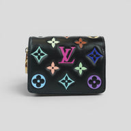 Louis Vuitton Takashi Murakami Lou Wallet in Black