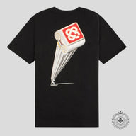 Casablanca Leaning Column T-Shirt in Black