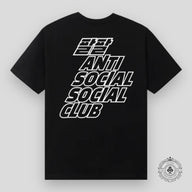 Anti Social Social Club Midnight Club Tee in Black