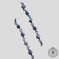 Chrome Hearts Dice & Cross Ball Wallet Chain