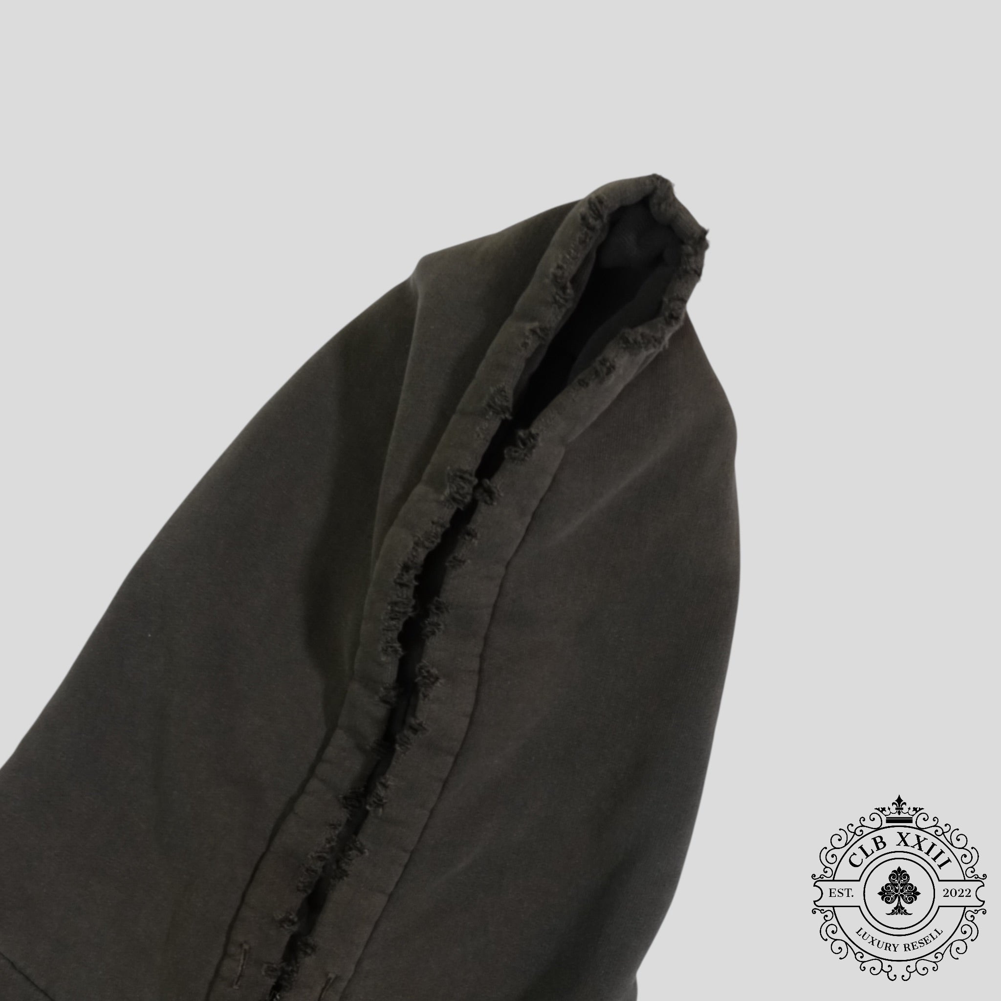 Enfants Riches Déprimés Distressed Classic Logo Hoodie