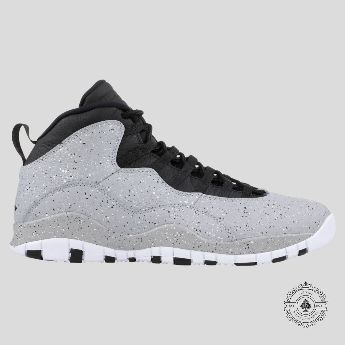 Air Jordan 10 Retro Light Smoke Grey
