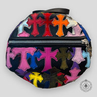 Chrome Hearts Multicolor Cross Patch Duffle Bag