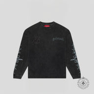Godspeed Once Upon A Time LS T-Shirt in Black Wash