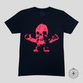 Chrome Hearts Foti Harris Tee in Black / Pink