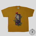Blind Love Reap What You Love T-Shirt in Mustard