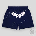 Sp5der OG Web Sweatshorts Navy