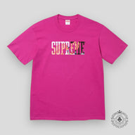 Supreme Tera Patrick Collegiate Tee in Magenta