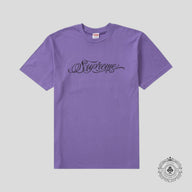 Supreme Script Tee in Purple