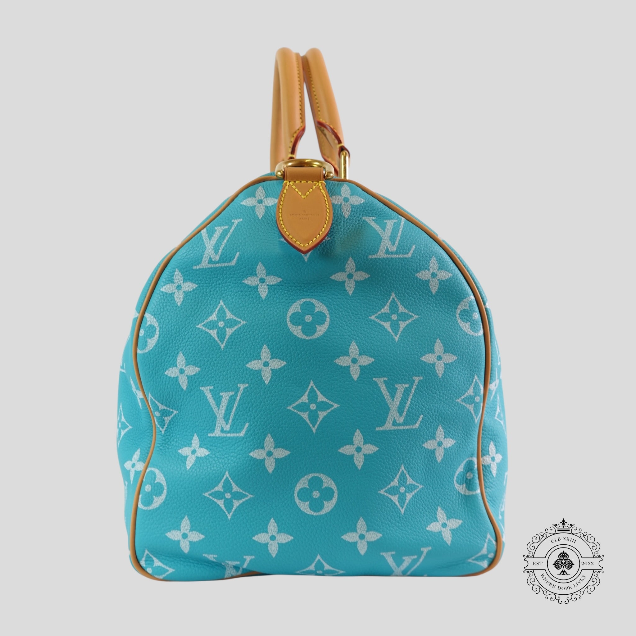 Louis Vuitton Speedy P9 Bandoulière 40 in Turquoise