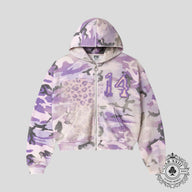 Vale Forever Wayne Zip Up in Purple