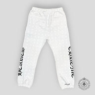 Chrome Hearts All Over Monogram Sweatpants in White