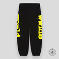 Sp5der Beluga Sweatpants Onyx / Yellow