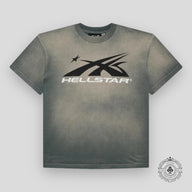 Hellstar Sport Logo T-shirt in Grey