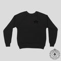 Chrome Hearts Women's Triple Cross CH Flocked Crewneck in Black