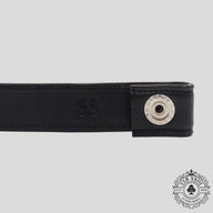 Chrome Hearts 1 Inch Belt Strap in Black