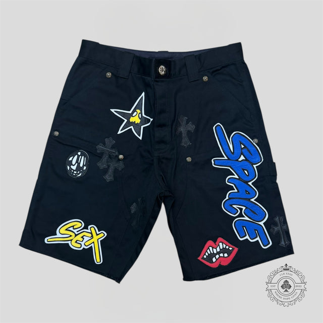 Chrome Hearts Matty Boy Patch Shorts