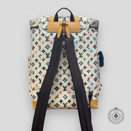 kanye west red louis vuitton christopher backpack Louis Vuitton Christopher MM Backpack | Authentic Louis Vuitton