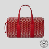 Goyard Barrel 40 Sports Bag in Red