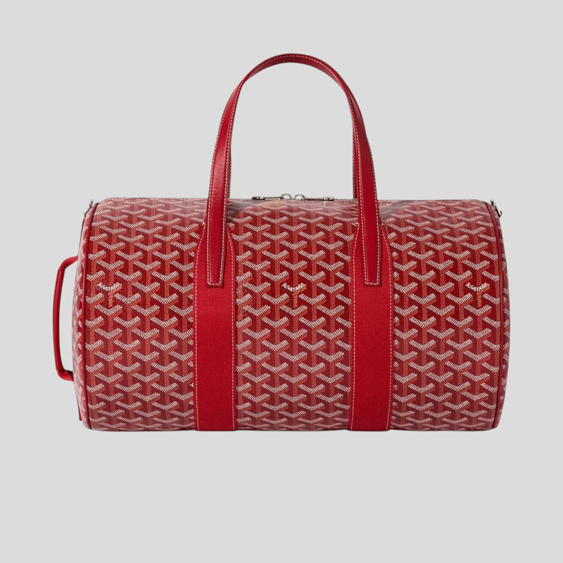 Goyard Barrel 40 Sports Bag in Red