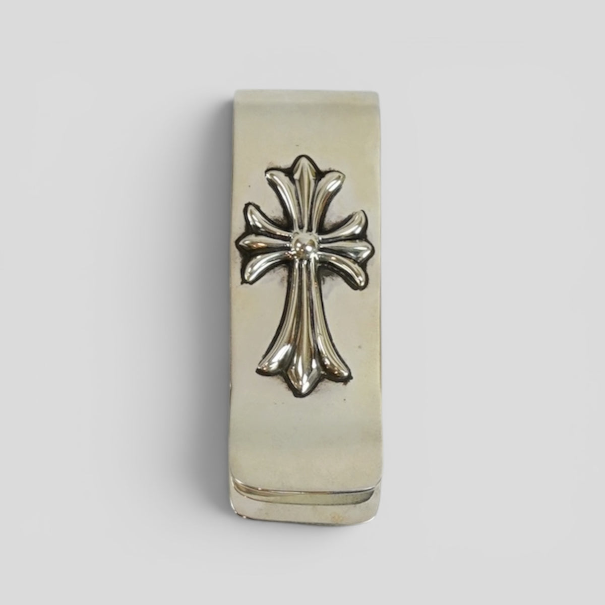 Chrome Hearts Cross Money Clip in Silver