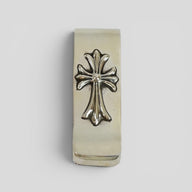 Chrome Hearts Cross Money Clip in Silver