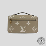 Louis Vuitton Empreinte Giant Monogram Pochette Metis East West