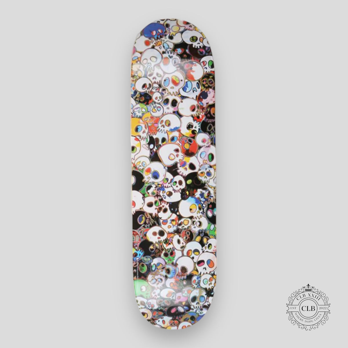 TAKASHI MURAKAMI X VANS VAULT SKULLS SKATE DECK
